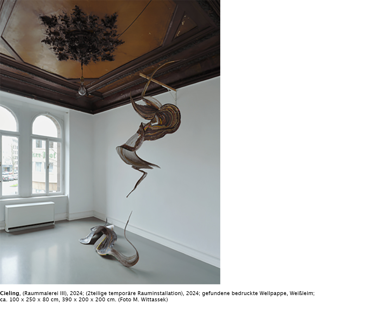 Andreas My, ZartHart-HartZart, mit Hartmut Sy, Galerie am Klostersee, Kloster Lehnin, 2023